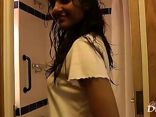 Indian Teen Divya Incitement Hot Ass In Shower